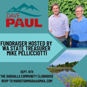Dave Paul campaign event flyer