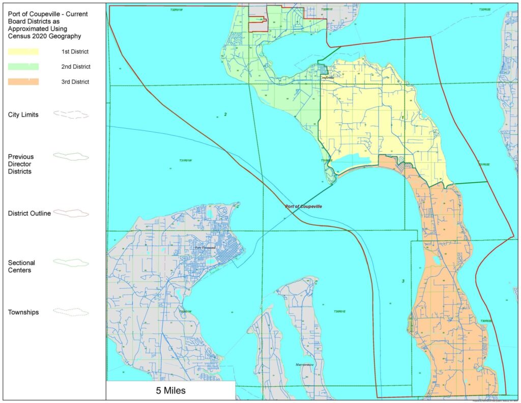 Port of Coupeville District Boundaries (2020)