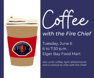 June Coffee with the Fire Chief (Camano Fire event)