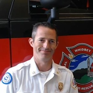Central Whidbey Island Fire and Rescue Chief Jerry Helm