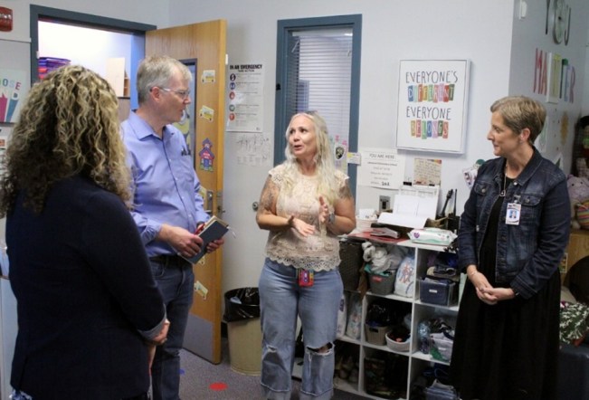 Rep Paul with Lakewood SD